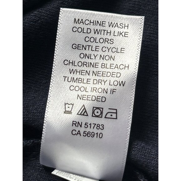 Maurice’s Navy Open Front Cardigan With Lace Detail, Long Sleeves Size XS - Picture 7 of 8